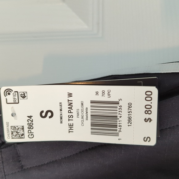 Adidas the TS Pant S NWT Black Cycling - Picture 2 of 9